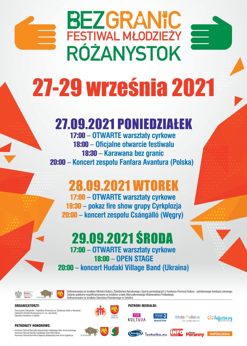 XII Festiwal Młodzieży bez Granic w Różanymstoku