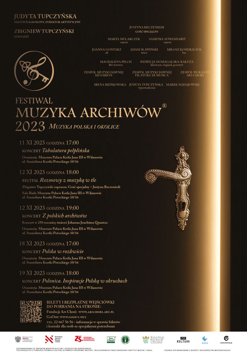 FESTIWAL MUZYKA ARCHIWÓW® 2023. Muzyka polska i okolice 