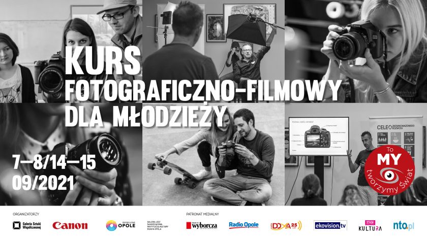 Warsztaty fotograficzne dla młodzieży w wieku 13 – 18 lat