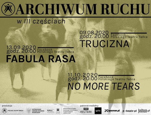 Archiwum ruchu w 3 częściach.