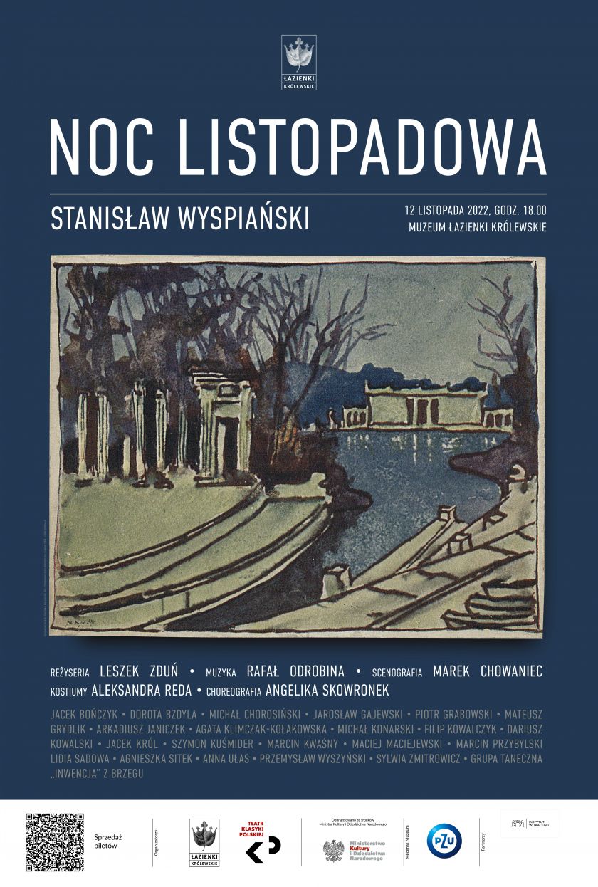 „Noc listopadowa” na żywo w Łazienkach Królewskich