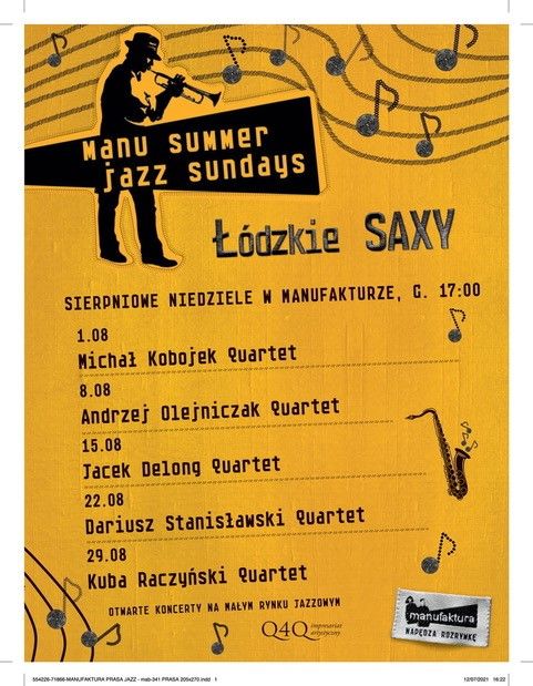 Jazz powraca do Manufaktury