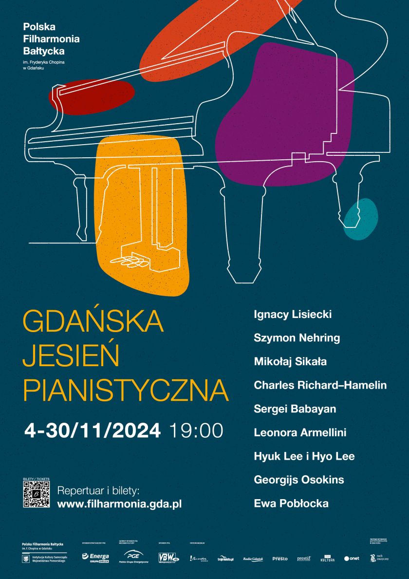 Plakat 19. Gdańskiej Jesieni Pianistycznej