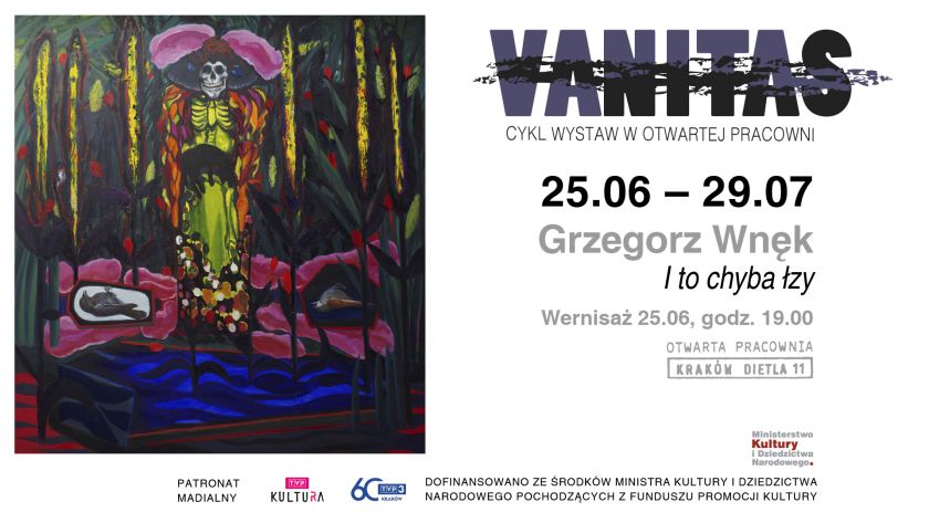Wystawa „I to chyba łzy…” Grzegorz Wnęk – malarstwo