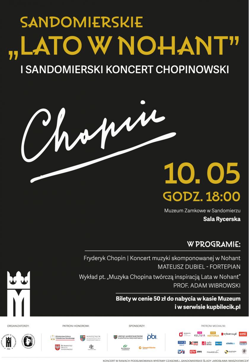 I Sandomierski Koncert Chopinowski – „Sandomierskie Lato w Nohant