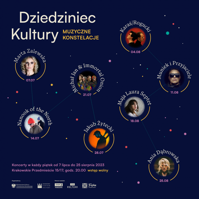 Muzyczne Konstelacje na Dziedzińcu Kultury