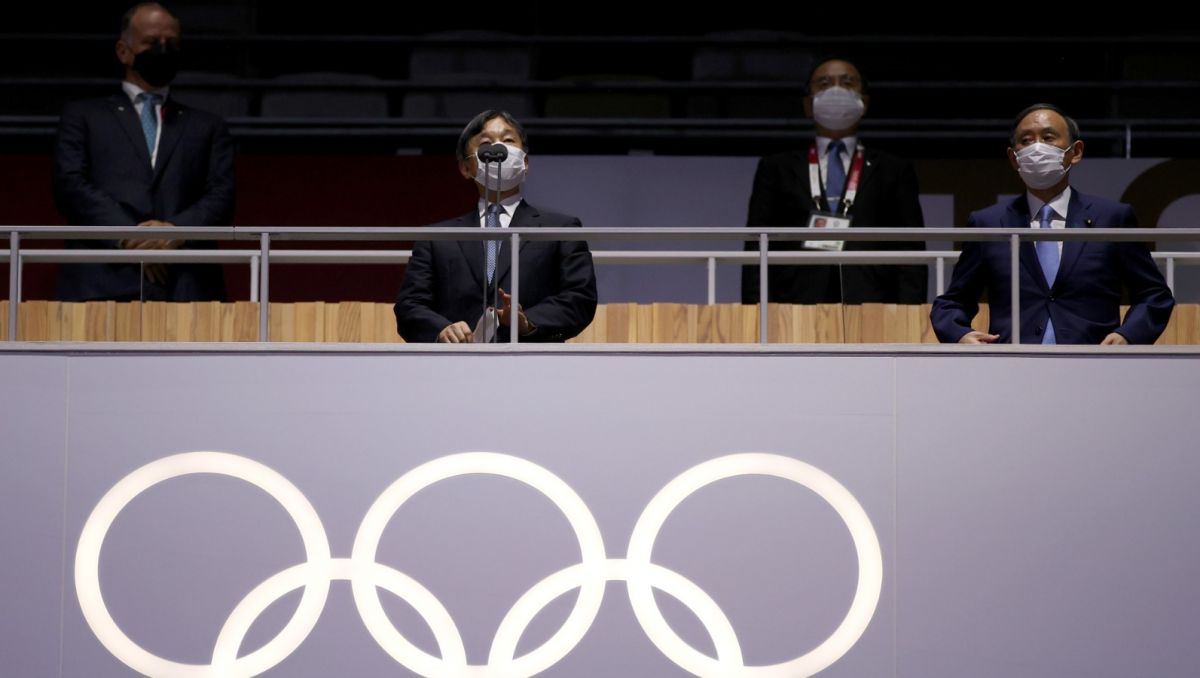 Tokio 2020 Cesarz Japonii Oficjalnie Otworzyl 32 Letnie Igrzyska Olimpijskie Sport Tvp Pl