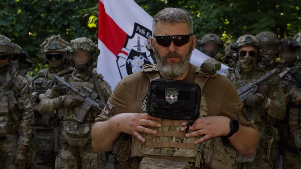 Выканальнік абавязкаў камандзіра палка Каліноўскага Павел Шурмей. (Фота: Kalinouski.org)