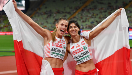 Natalia Kaczmarek i Anna Kiełbasińska (fot. PAP) Natalia Kaczmarek i Anna Kiełbasińska (fot. PAP)