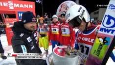 Urodziny Piotra Żyły (fot. TVP Sport)