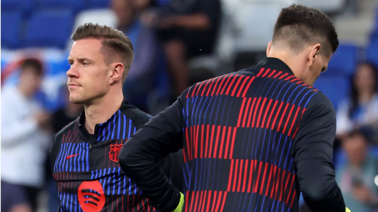 Marc-Andre ter Stegen i Wojciech Szczęsny (fot. Getty).