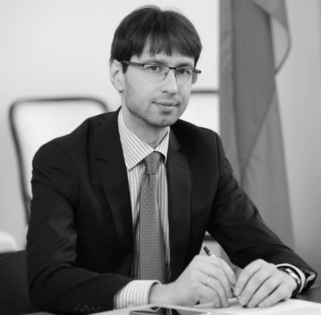 Былы амбасадар Беларусі ў Нямеччыне Дзяніс Сідарэнка. (Фота: МИД Беларуси / Facebook)