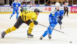 Kamil Sadłocha (z prawej) w barwach Re-Plast Unii Oświęcim (Fot. PAP)