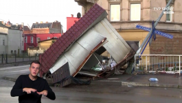 Pomoc dla powodzian (fot.TVP SPORT)