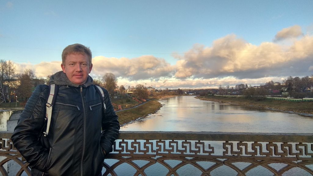 Актывіст Яўген Батура. (Фота: Facebook.com)