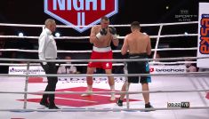 Suzuki Boxing Night II: Mateusz Masternak – Siergiej Radczenko [WALKA] (fot. TVP)