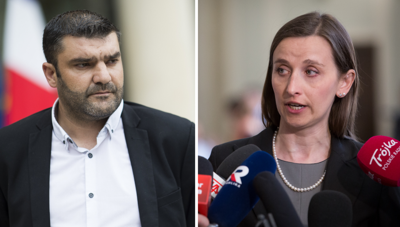 Wielu polityków w PE ma dość inicjatyw Sylwii Spurek (fot. Blondet Eliot/ABACA / Abaca Press / Forum, Mateusz Wlodarczyk/NurPhoto via Getty Images)