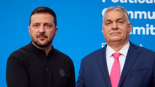 Владимир Зеленский и Виктор Орбан. Фото: president.gov.ua