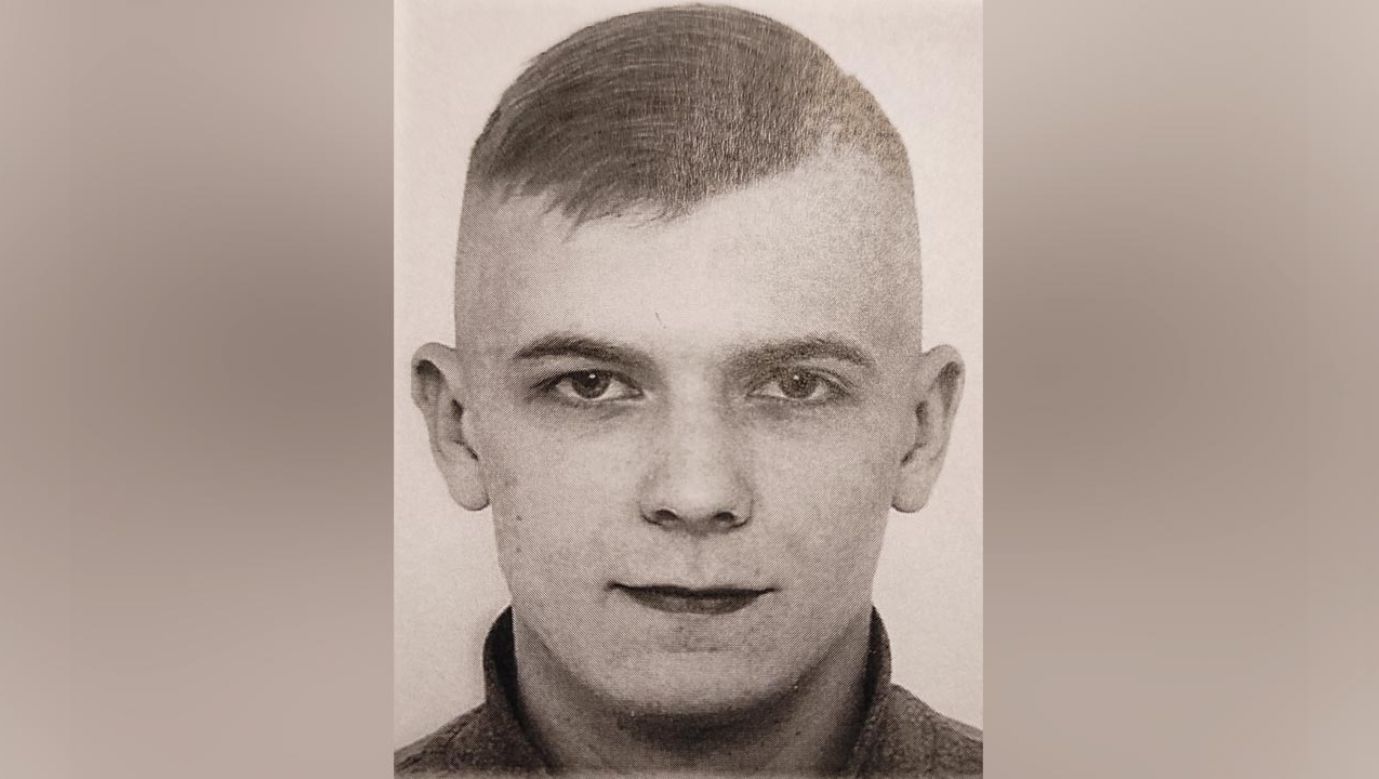 Poszukiwany Sebastian Włodarczyk (fot. Policja)