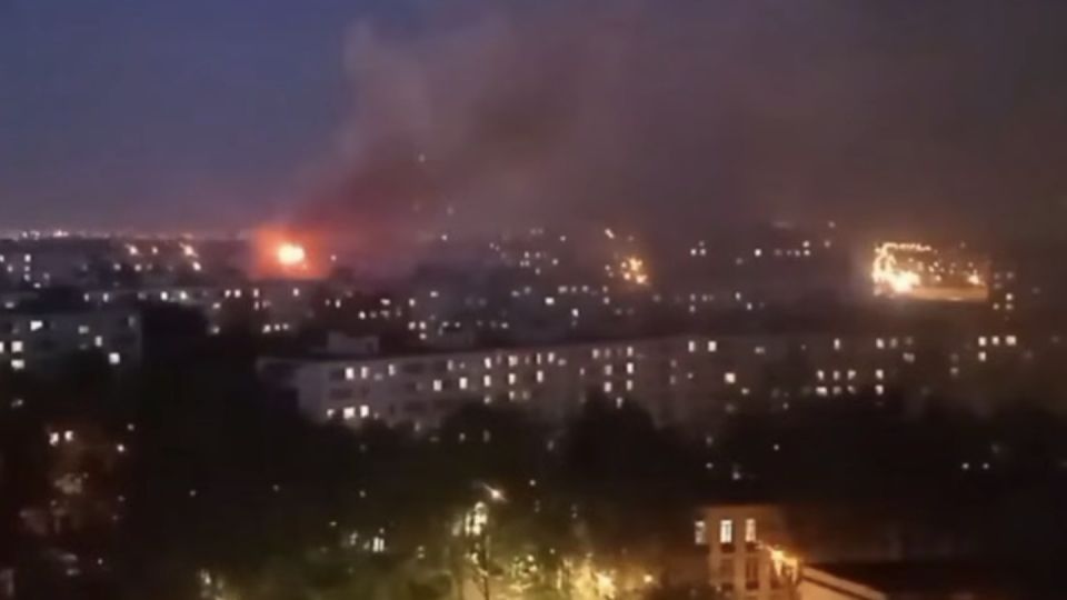 Ukrainian drones hit Moscow ahead of Victory Day Parade