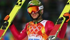 Kamil Stoch w Sochi 2014 (fot. Getty)