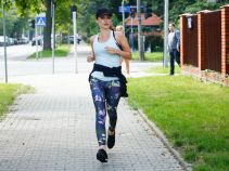 Monika jak zwykle wybrała się na poranny jogging (fot. TVP)