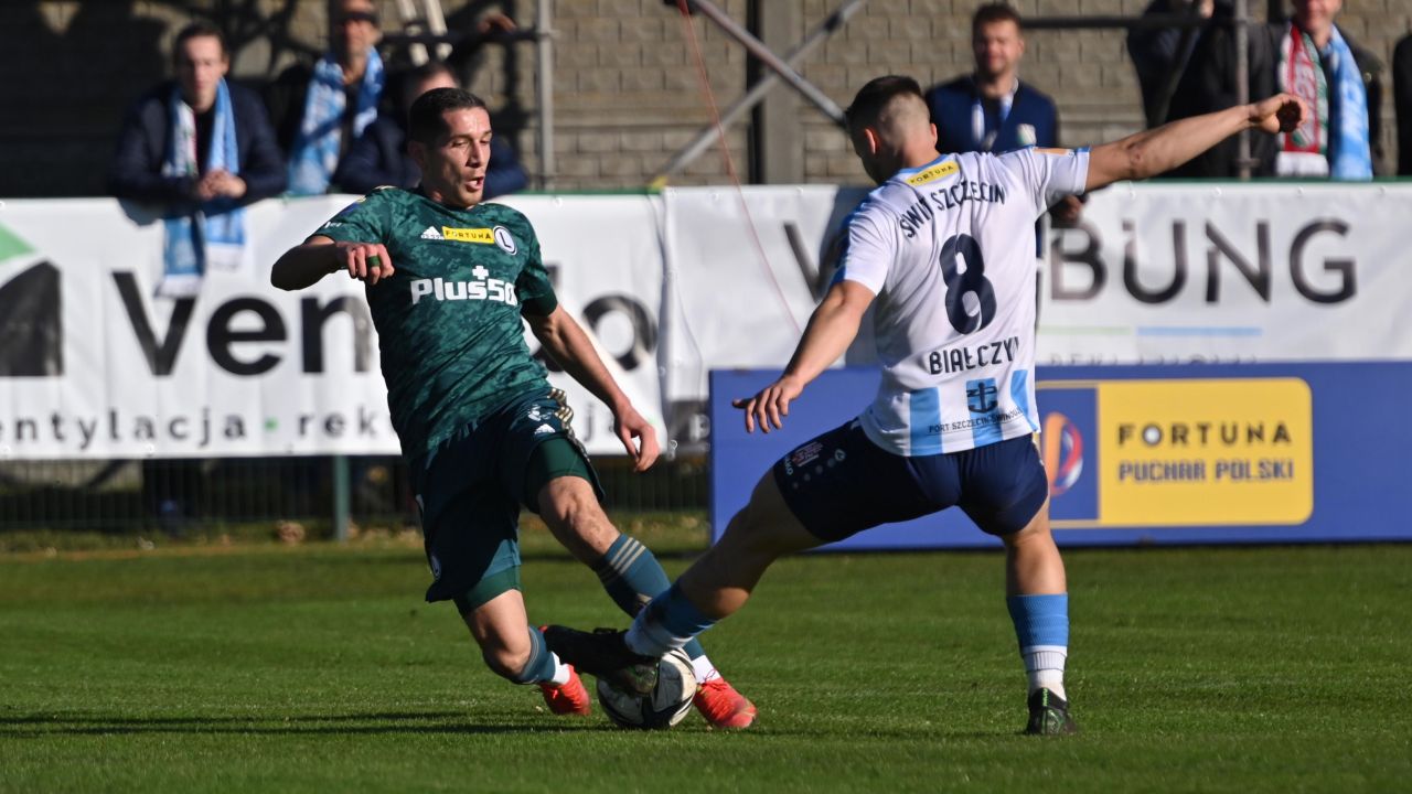 Legia Warszawa pokonała Świt Skolwin w spotkaniu Pucharu Polski