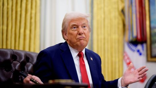 Photo: U.S. President Donald Trump in the Oval Office of the White House. March 31, 2025. Photo: Andrew Harnik / Getty Images