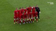 Polska – Kostaryka. Piłka nożna, mecz towarzyski kobiet (fot. TVP SPORT)