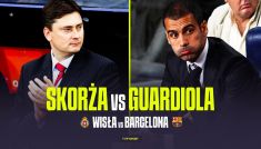 Wisła Kraków – FC Barcelona (fot: TVP Sport)