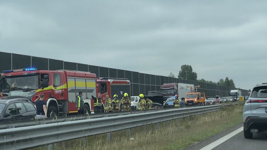 Batorowo, S11, wypadek, zderzenie 4 pojazdów, ranni, wahadło na S11 (fot. zdj. ilustr., ZM)