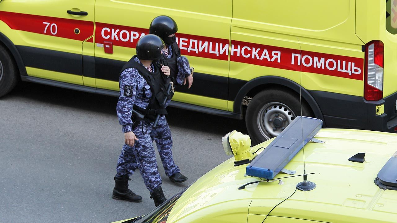 Tragedia w Rosji (fot. Alexey Nasyrov/Anadolu Agency via Getty Images)