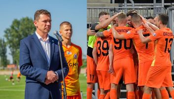 Prezes Zagłębia Lubin Michał Kielan zapowiedział kolejne plany klubu (fot. Zagłębie Lubin/PAP) Prezes Zagłębia Lubin Michał Kielan zapowiedział kolejne plany klubu (fot. Zagłębie Lubin/PAP)