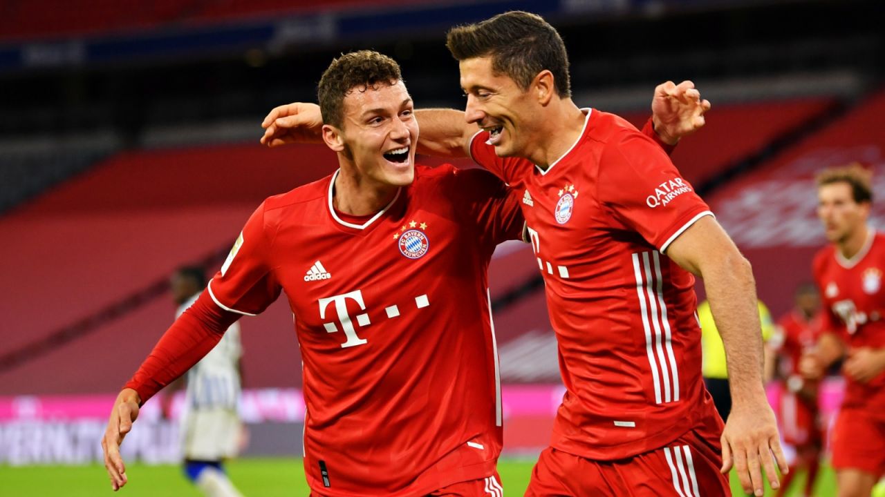 Benjamin Pavard, Robert Lewandowski