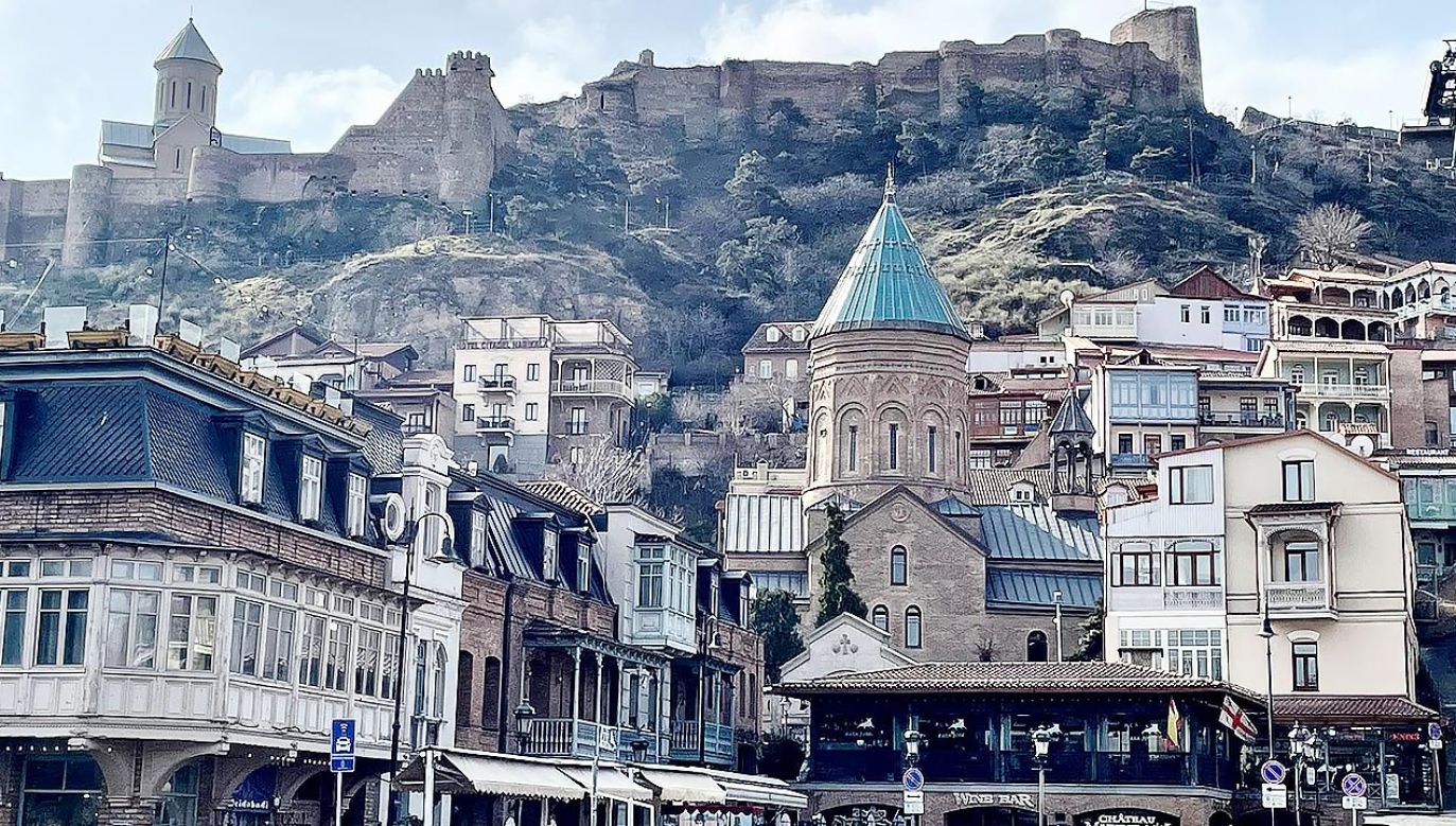 Tbilisi to architektoniczny miszmasz – pisze autorka (fot. Agnieszka Wasztyl/TVP Info)