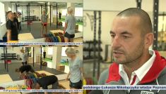Karolina Kołeczek rehabilituje się w Poznaniu (fot. TVP)