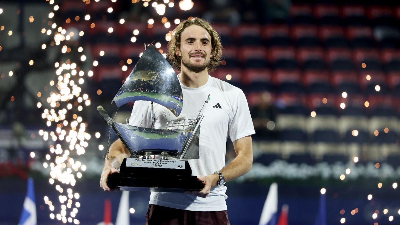 Stefanos Tsitsipas (fot. Getty Images)