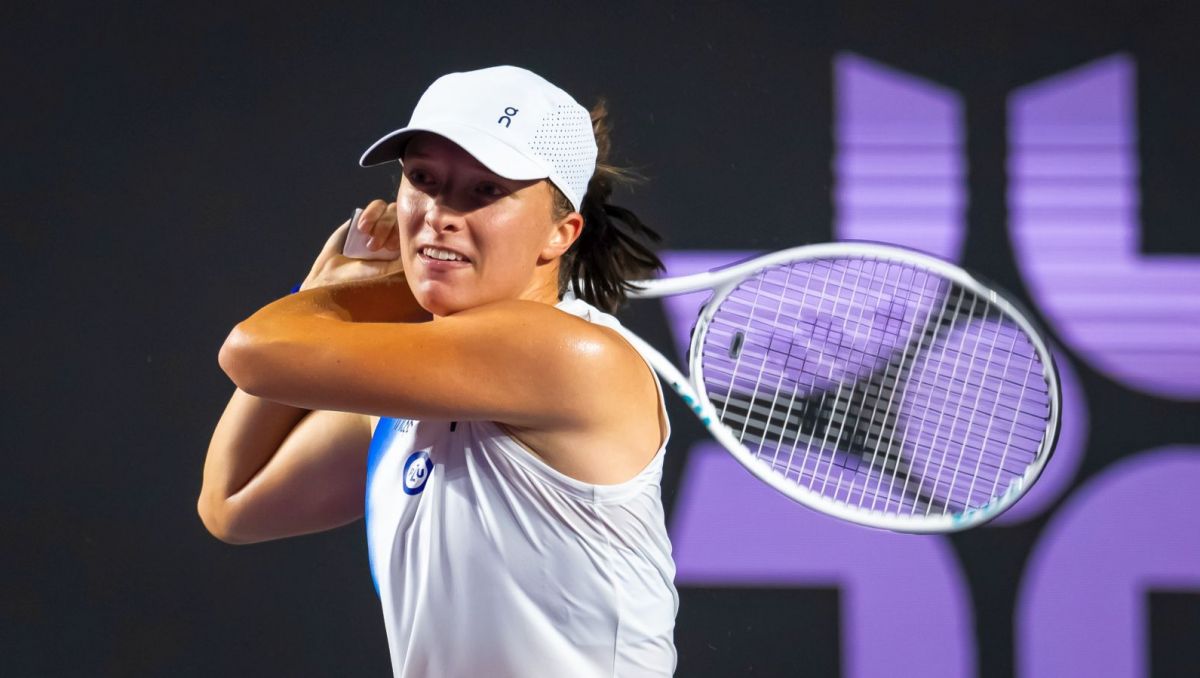 Iga Świątek (fot. Getty) O której mecz Świątek - Sabalenka w WTA Finals?