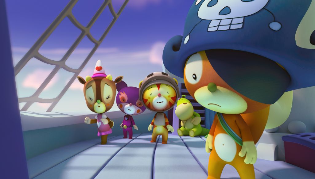 Tygrysek Percy: Sissabelle i królewna Piratka