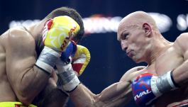 Krzysztof Włodarczyk ostatni raz walczył o mistrzostwo świata w październiku 2017 roku w Newark. "Diablo" musiał wtedy uznać wyższość mistrza IBF wagi junior ciężkiej Murata Gasijewa (fot. Getty Images)