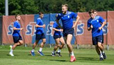 Lech Poznań poznał rywala w 1. rundzie el. Ligi Europy (fot. PAP)