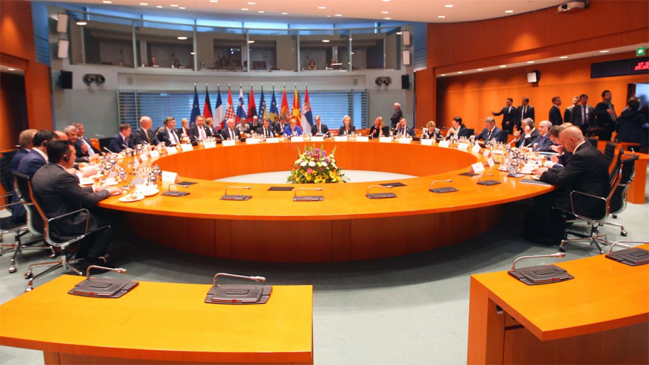 Konferencja poświęcona Bałkanom Zachodnim odbyła się w Berlinie (fot. PAP/EPA/Mika Schmidt)