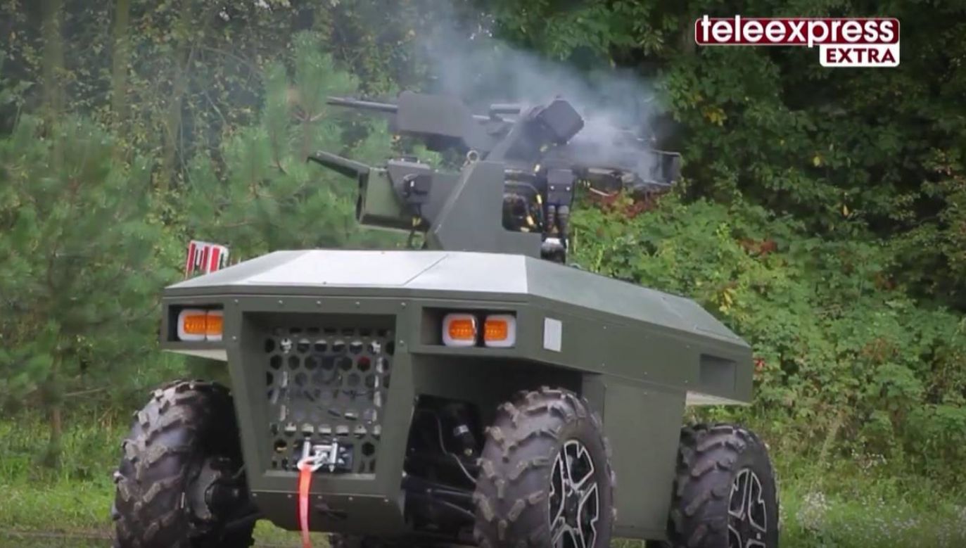 Perun to autonomiczny pojazd dla wojska (fot. TVP Info)