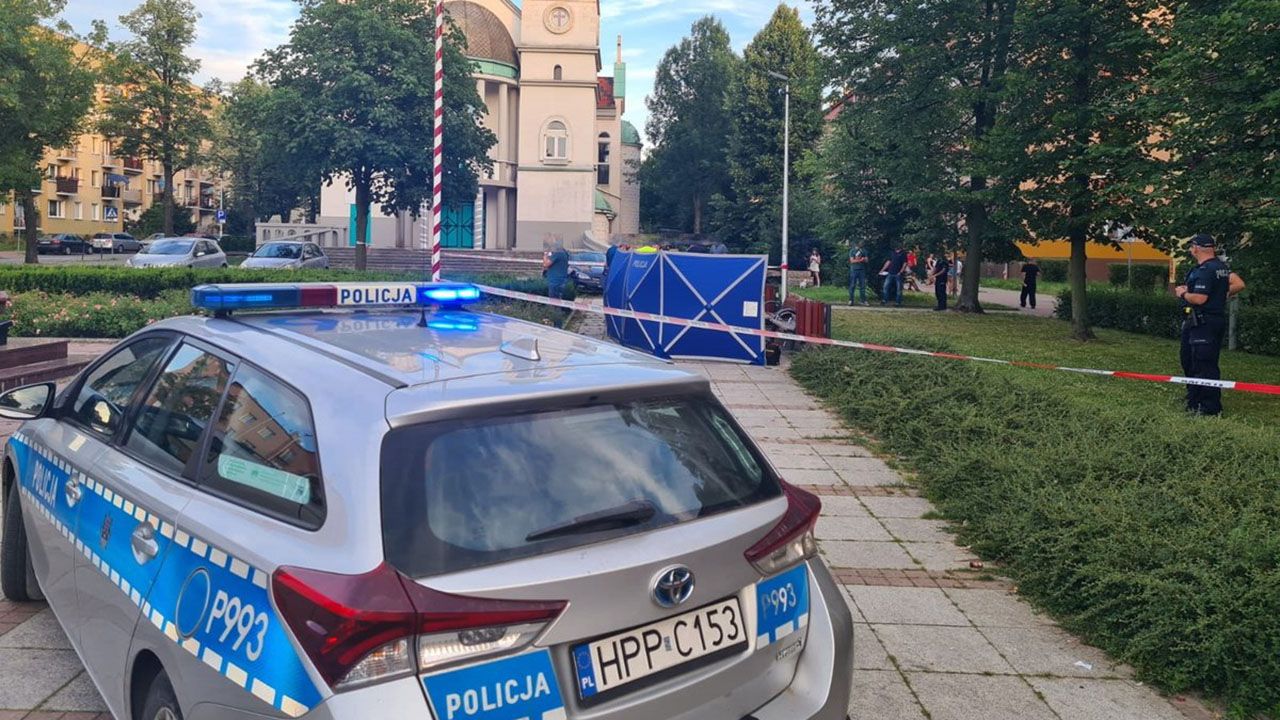 Do ataku doszło na częstochowskim pl. Orląt Lwowskich (fot. Policja ślaska) Do ataku doszło na częstochowskim pl. Orląt Lwowskich (fot. Policja ślaska)