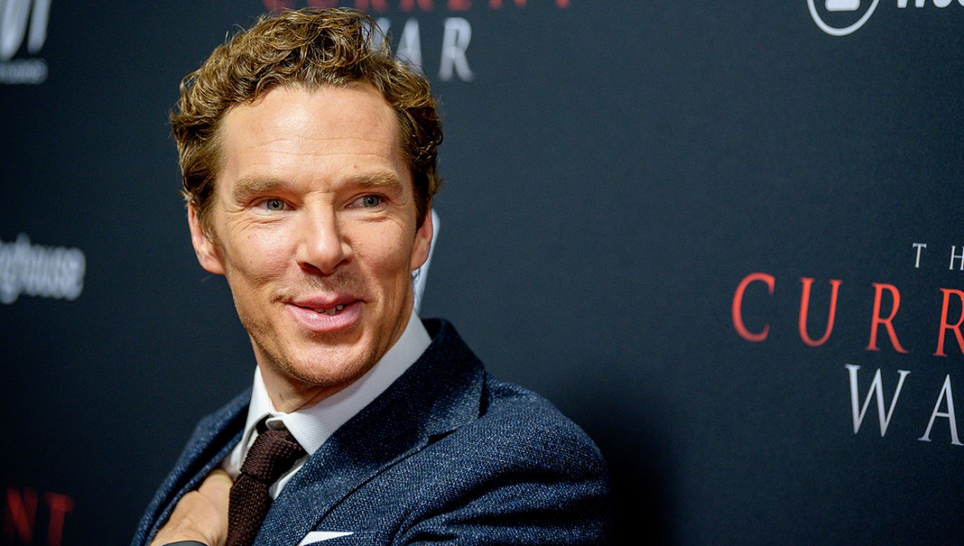 Benedict Cumberbatch na rozdaniu nagród BAFTA (fot. Roy Rochlin/Getty Images))