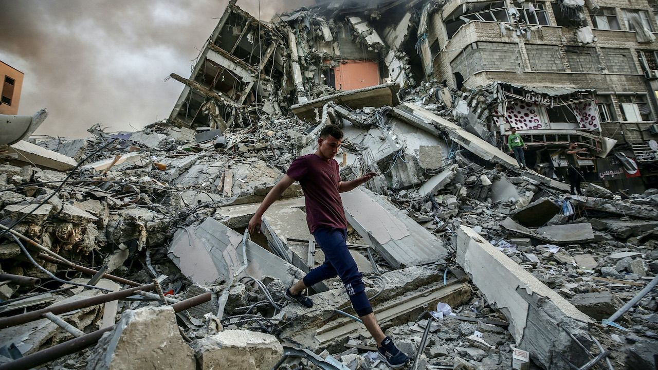 Władze Izraela wzywają ONZ do potępienia ataków ze Strefy Gazy (fot. PAP/EPA/MOHAMMED SABER) Władze Izraela wzywają ONZ do potępienia ataków ze Strefy Gazy (fot. PAP/EPA/MOHAMMED SABER)