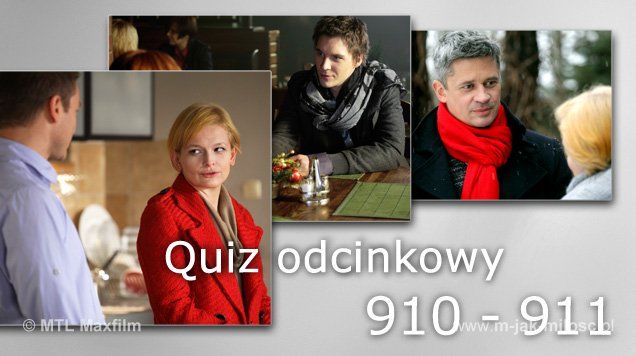 Quiz odcinkowy 910 - 911