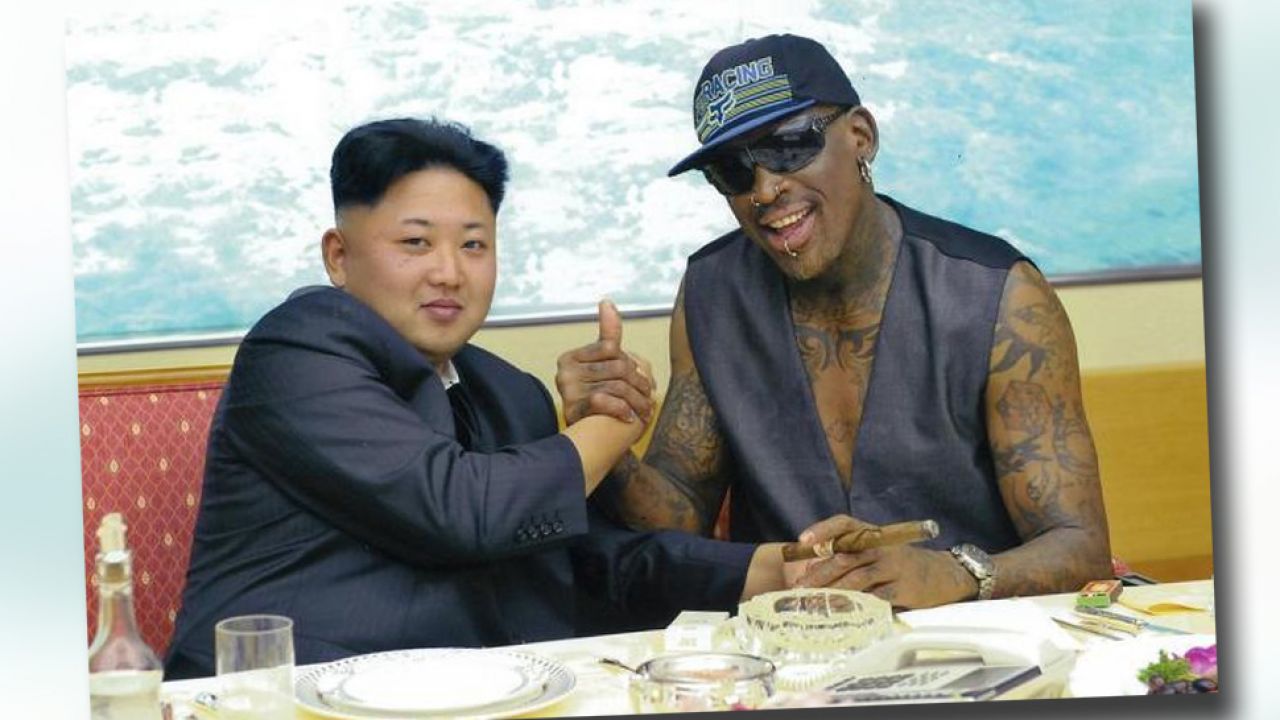 Od 2013 roku Dennis Rodman pięciokrotnie odwiedził Koreę Północną (fot. TT/ABC News)