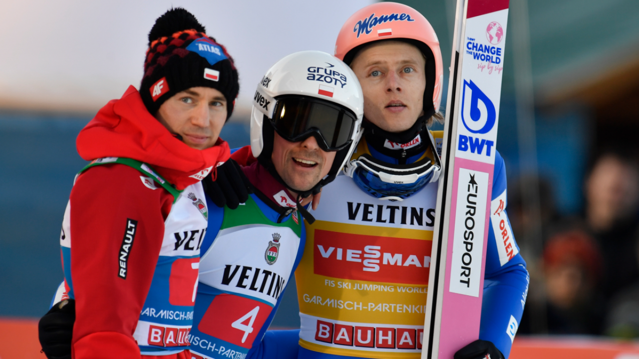 Polscy skoczkowie (fot. Getty)