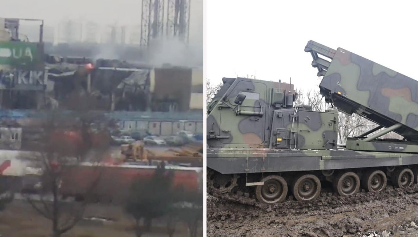 Eksplozje w okupowanym Mariupolu (fot. TT; FB/General Staff of the Armed Forces of Ukraine)